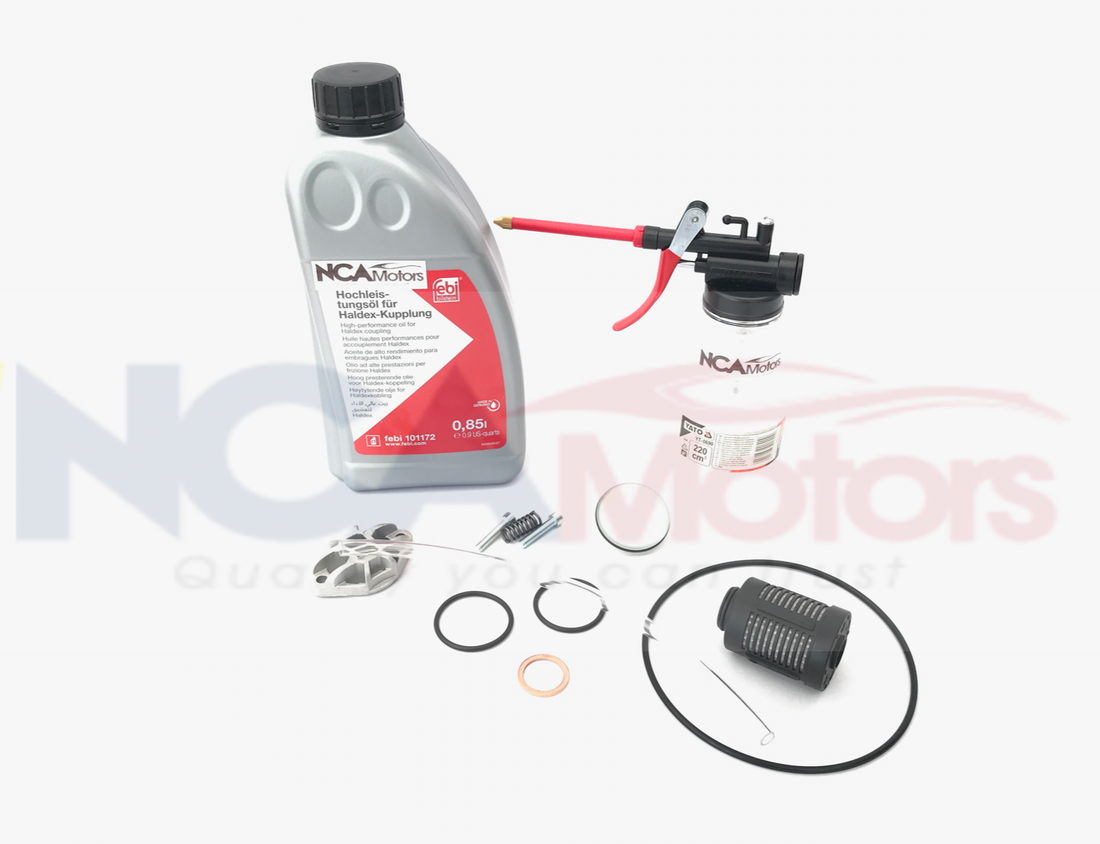Range Rover Evoque Haldex Service Kit with Oil, Filter O'rings & Filling Kit (Gen 4)