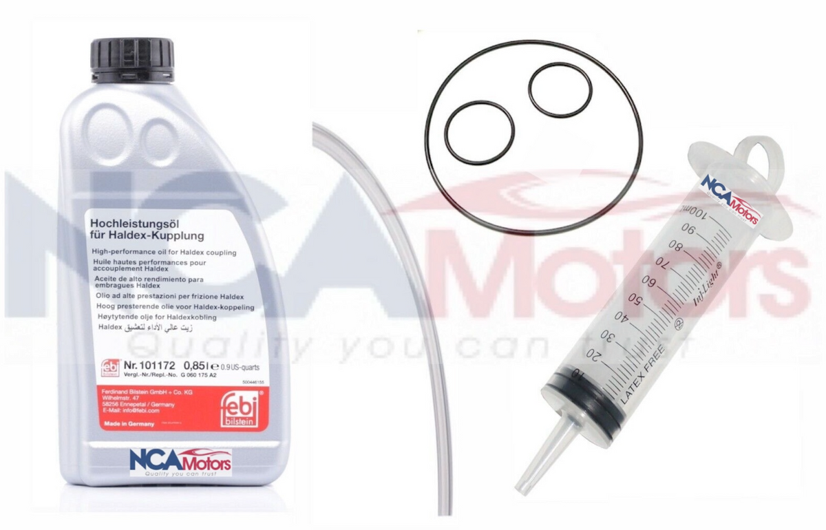 Volvo Haldex Gen 5 Service Kit with 850ML Febi Oil & Filling Kit